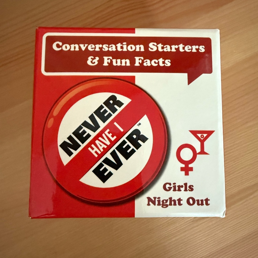 Never Have I Ever Game Girls Night Out Version